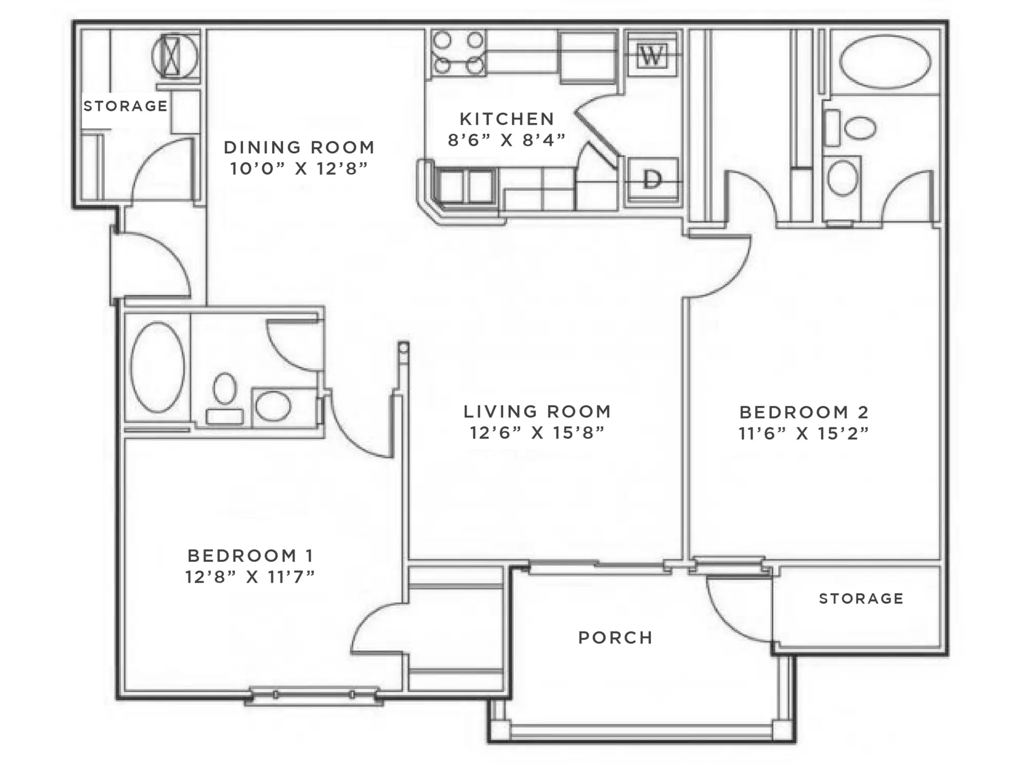 The Park At Salisbury, Midlothian – Chelsea Renovated - 2 Bed 2 Bath