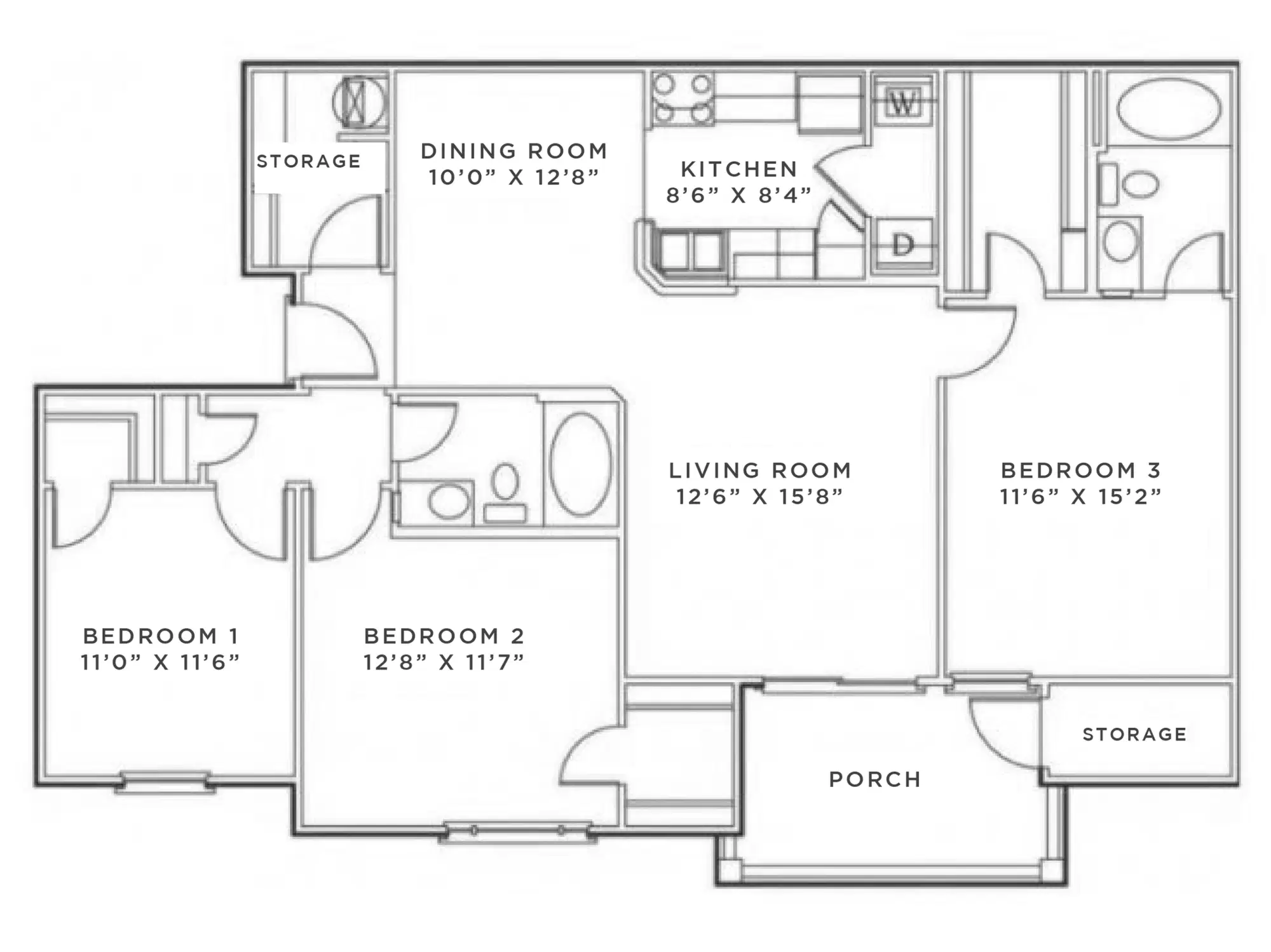 The Park At Salisbury, Midlothian – Newbury - 3 Bed 2 Bath