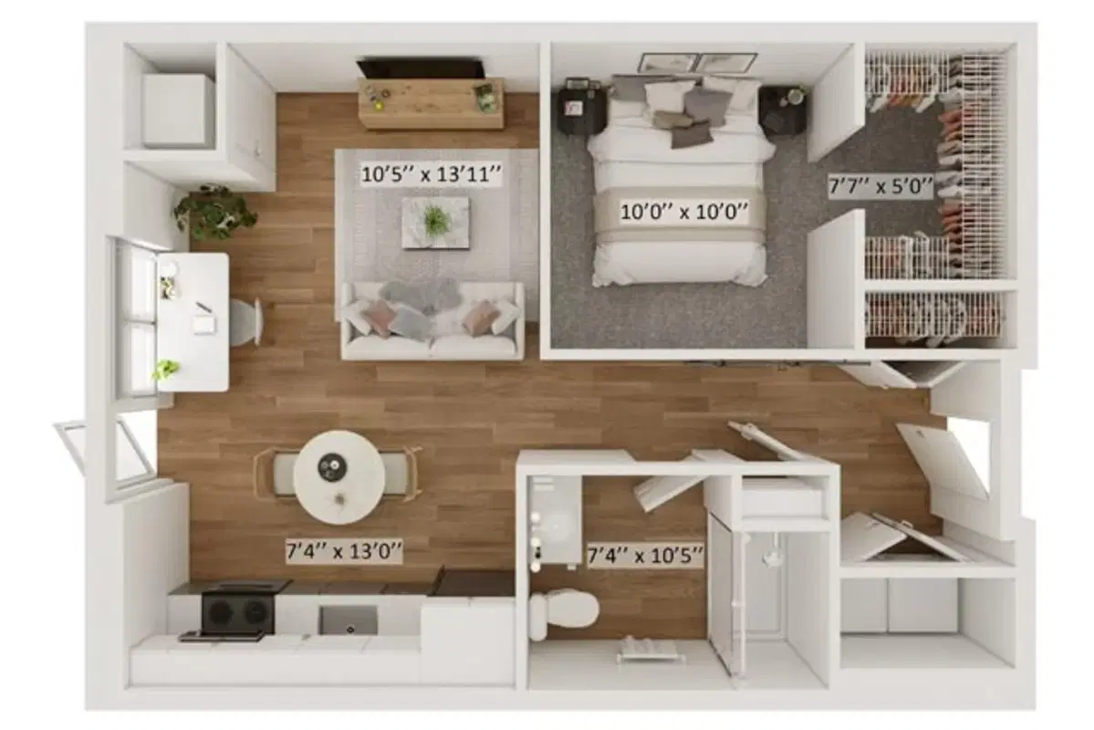 Minnetonka Station, Minnetonka – Lanewood F - Studio