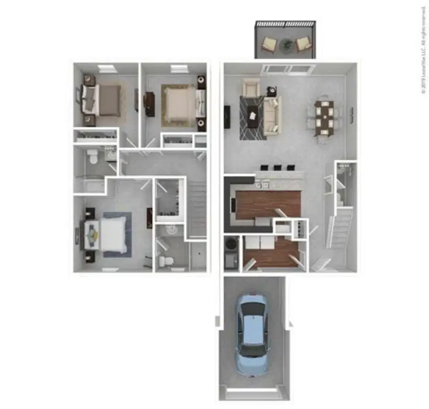 The Gramercy, New Albany – Chappelear - 3 Bed 2.5 Bath