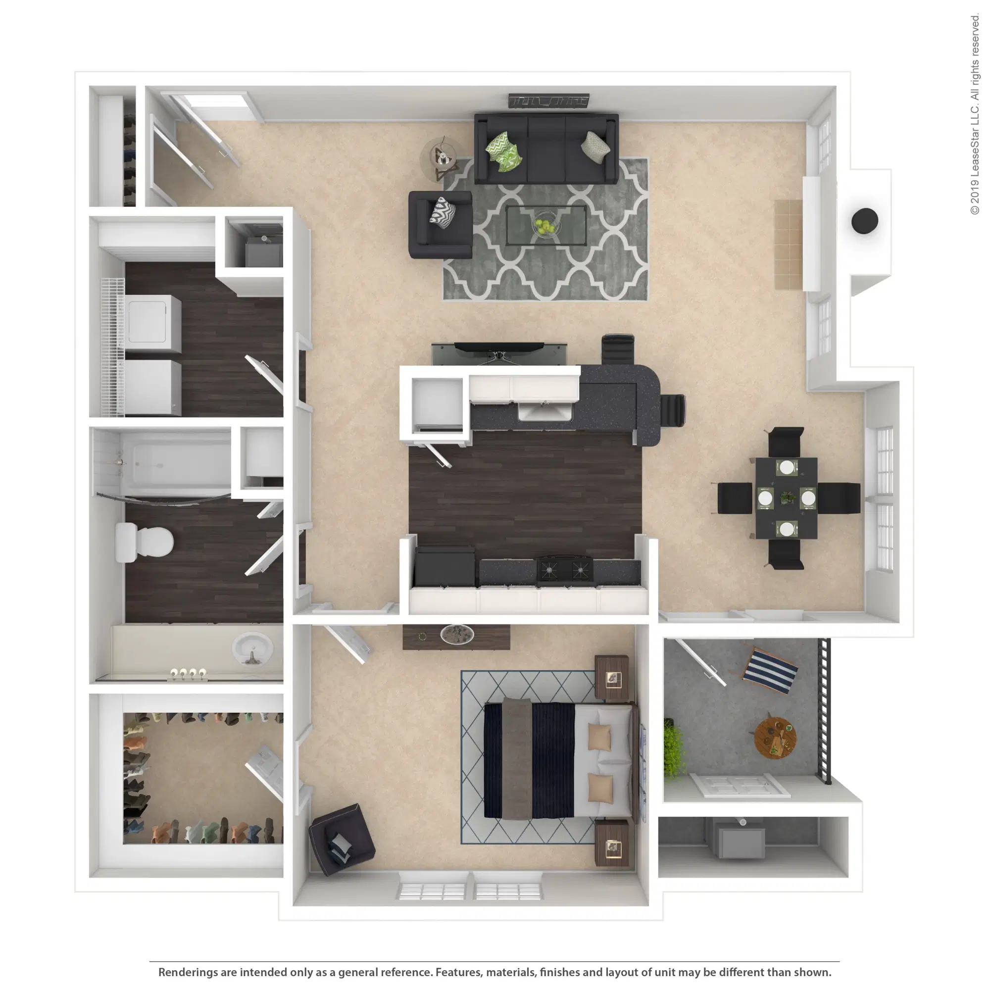 Spring House at Brandywine, West Chester – Dulaney - 1 Bed 1 Bath