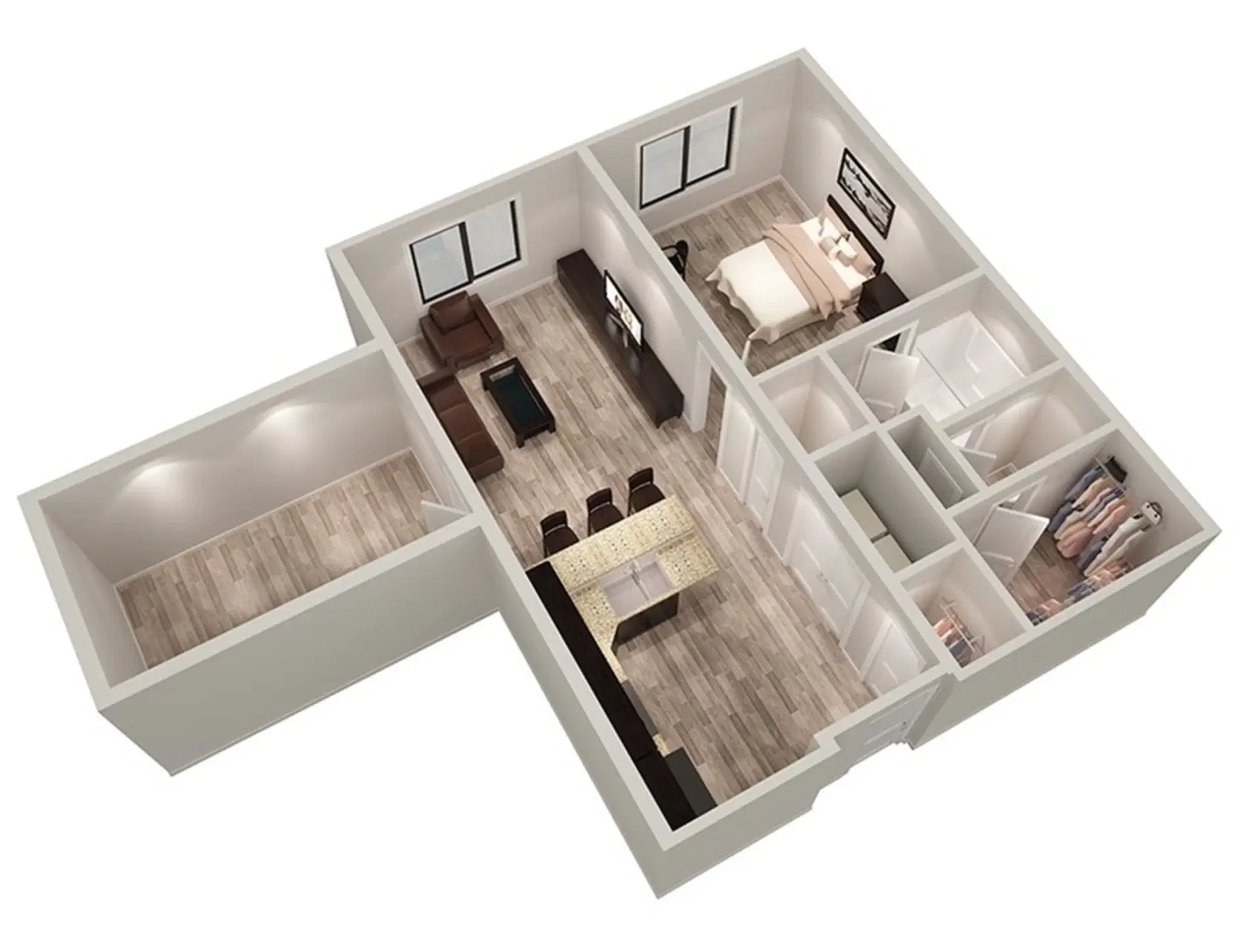 The Griff, Columbus – A2 - 1 Bed 1 Bath