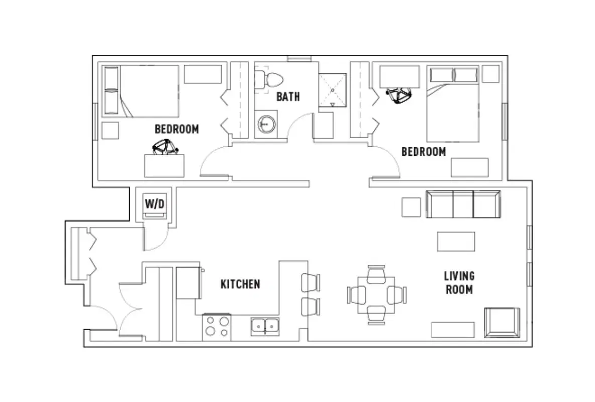 Park Point, Rochester – Room in 2 Bed - 1 Bath