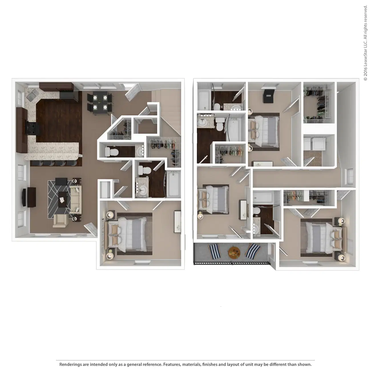 The Outpost, Fort Collins – Room in 4 Bedroom 4 Bathroom | 4x4 Furnished Premium