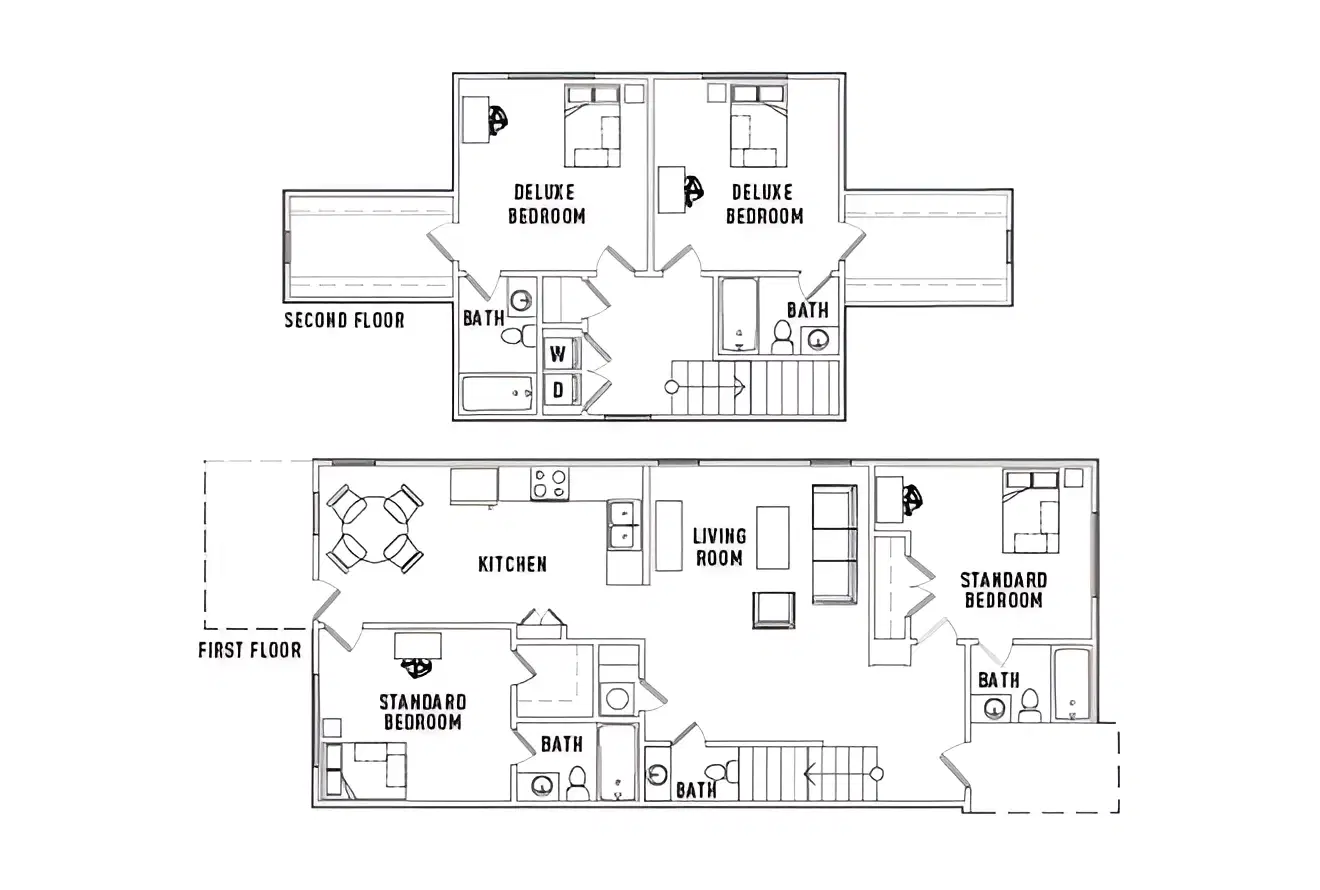 The Retreat, San Marcos – Room in 4 Bed - 4.5 Bath A