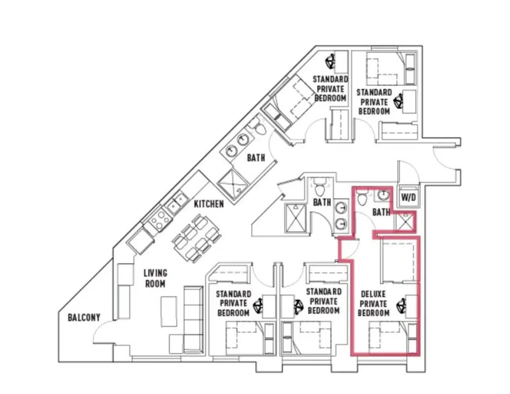 The James, Madison – 5 Bed - 3 Bath A Premium Private