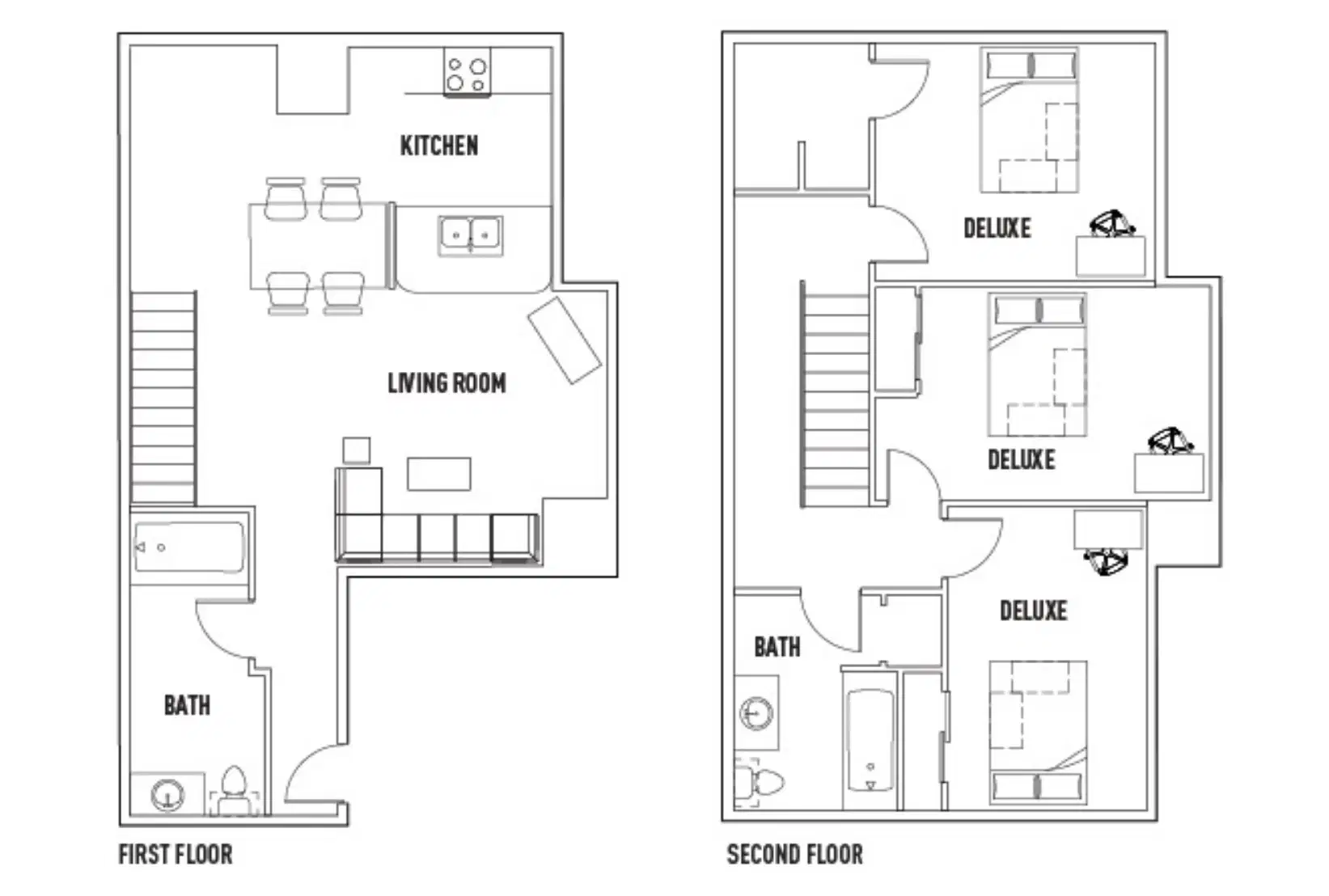 U Club Binghamton, Vestal – Room in 3 Bed - 2 Bath