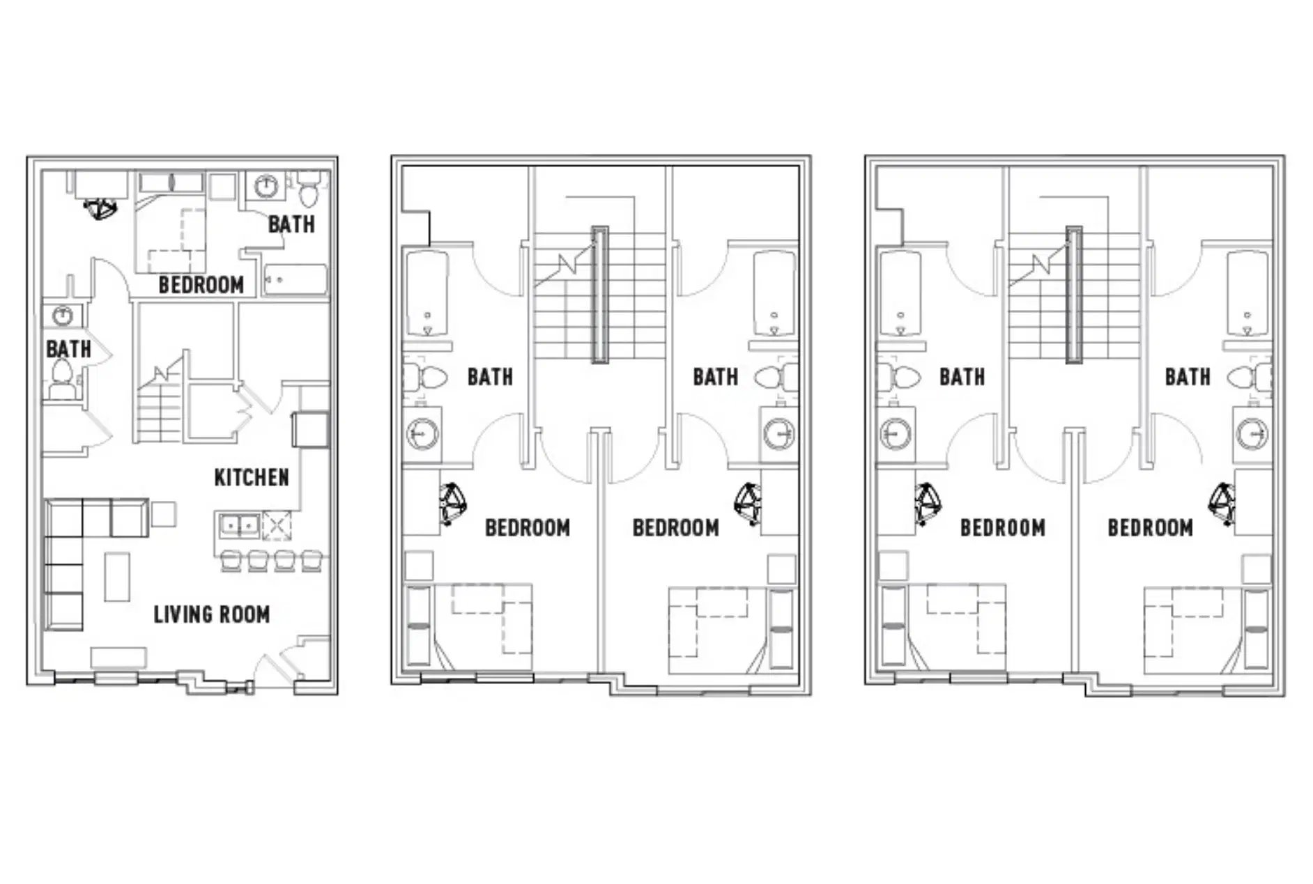 U Club Binghamton, Vestal – Room in 5 Bed - 5.5 Bath Brownstone