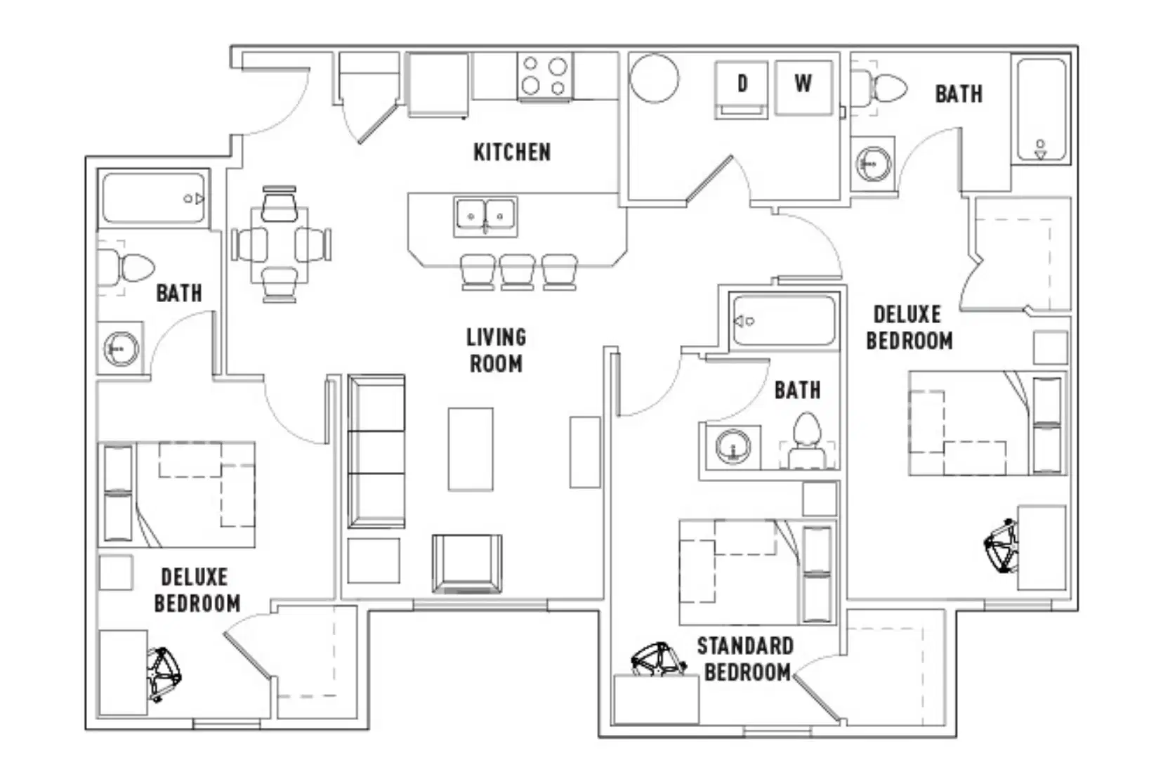 University Edge, Kent – Room in 3 Bed - 3 Bath