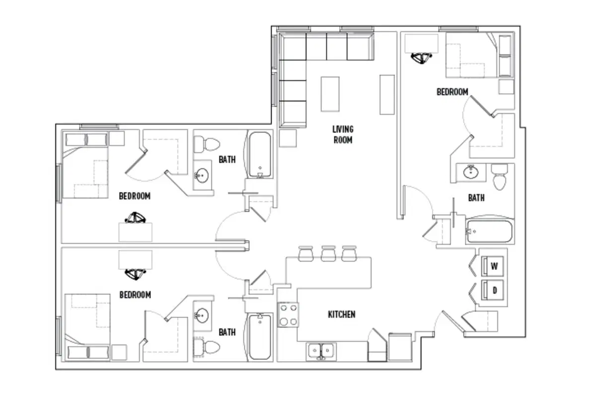 Skyview, Flagstaff – Room in 3 Bed - 3 Bath