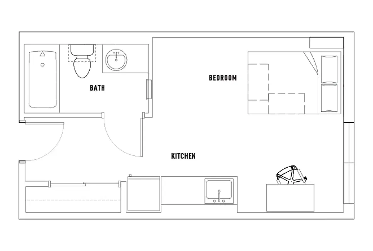 The Callaway House, Austin – Standard Studio Suite - Smart