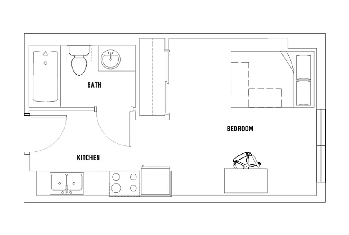 The Callaway House, Austin – Standard Studio Apartment - Smart