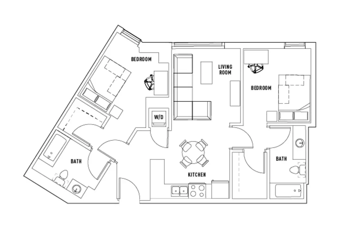 The Summit At University City, Philadelphia – Room in 2 Bed - 2 Bath Apartment B