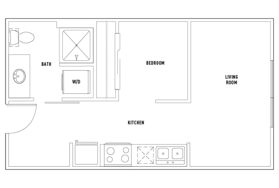 Twelve At U District, Seattle – Studio A Deluxe