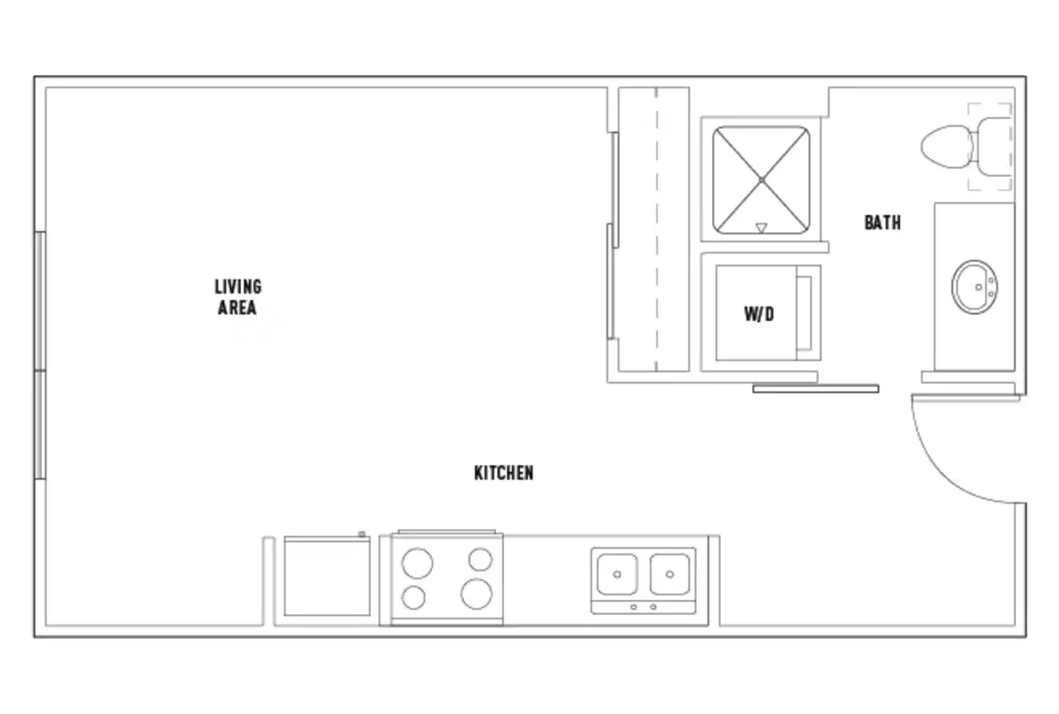 Twelve At U District, Seattle – Studio B Shared