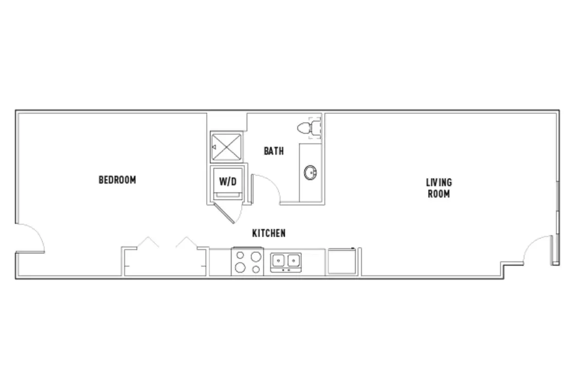 Twelve At U District, Seattle – 1 Bed - 1 Bath C Shared
