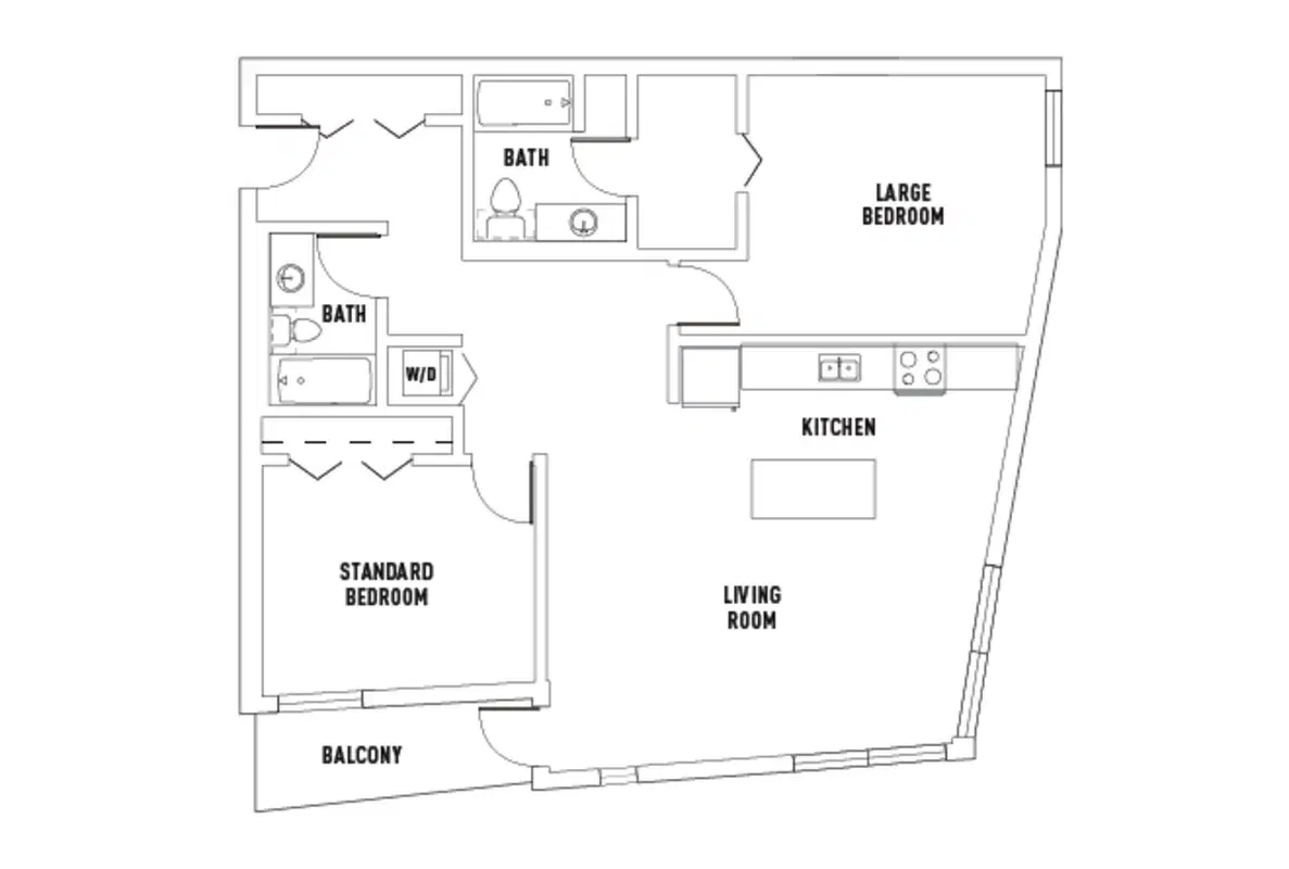 Bridges At 11th, Seattle – Room in 2 Bed - 2 Bath H