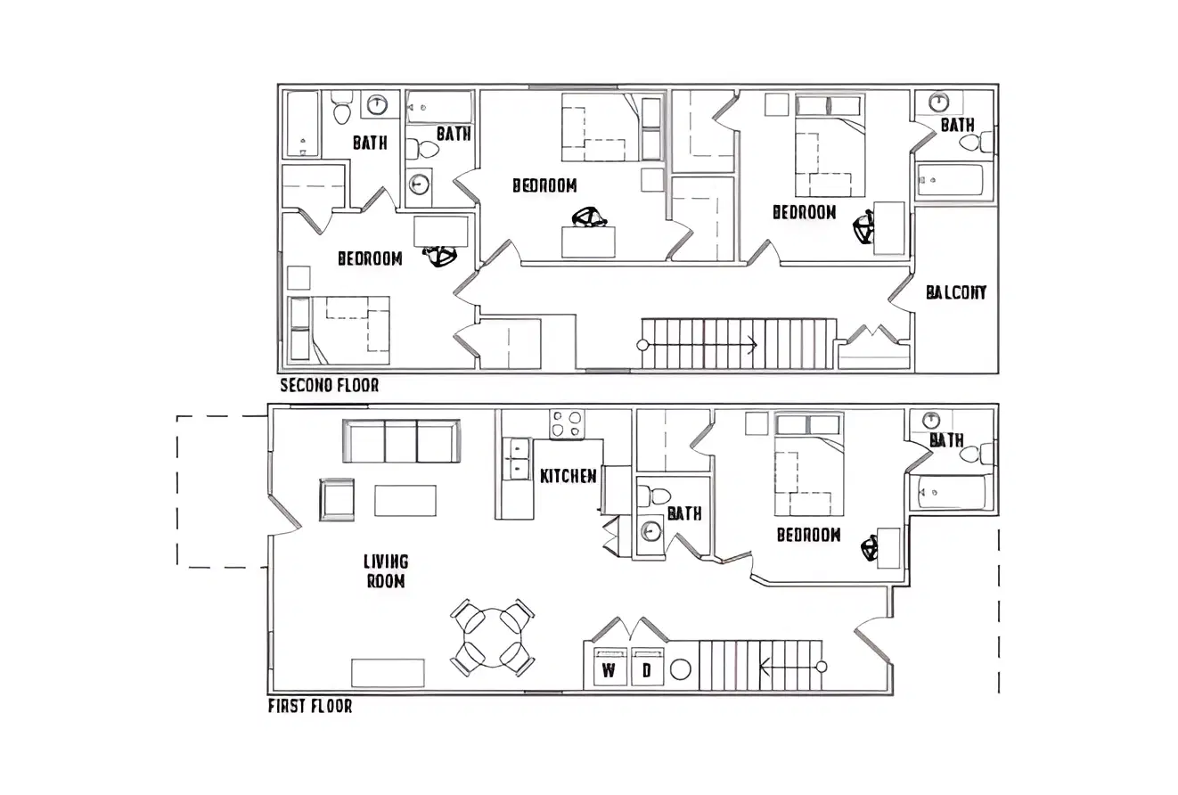 The Retreat, San Marcos – Room in 4 Bed - 4.5 Bath B