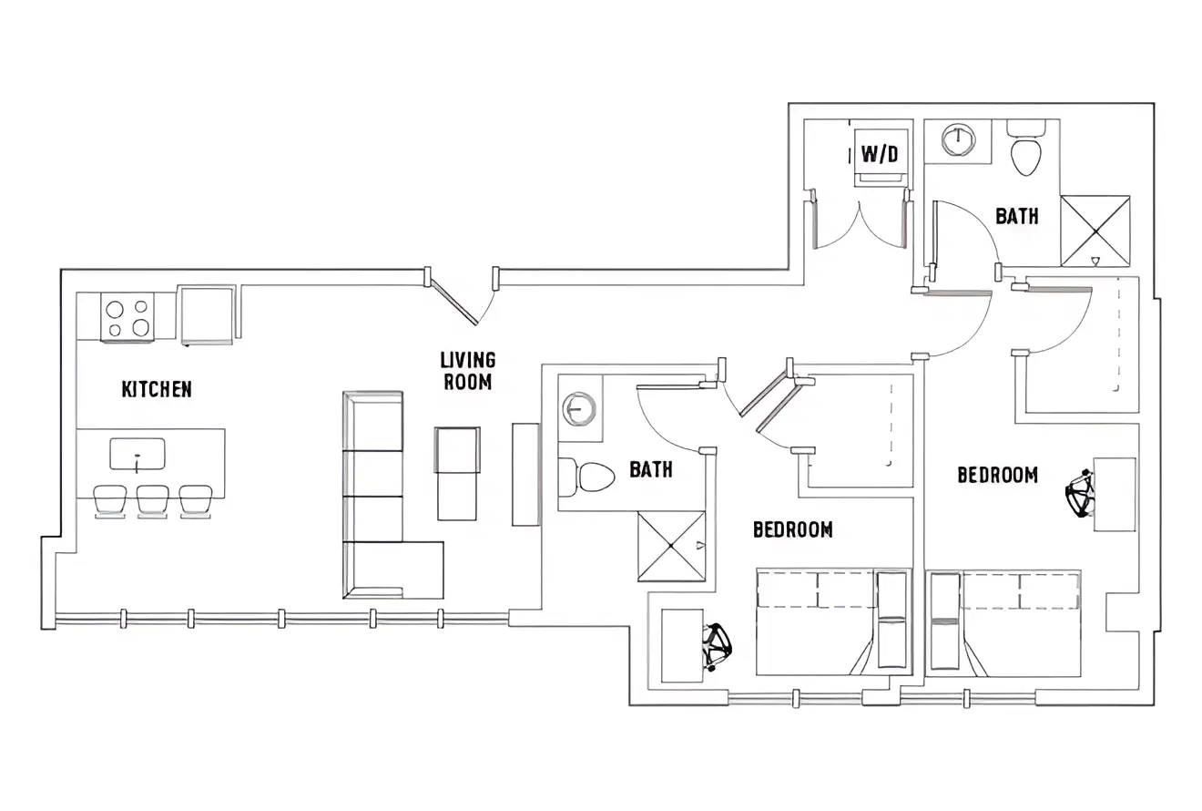 959 Franklin, Eugene – Room in 2 Bed - 2 Bath G