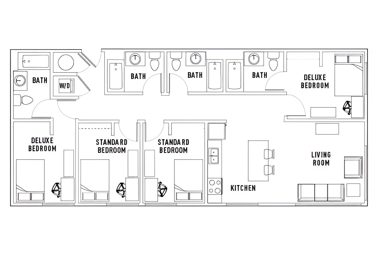 State, Fort Collins – Room in 4 Bed - 4 Bath C