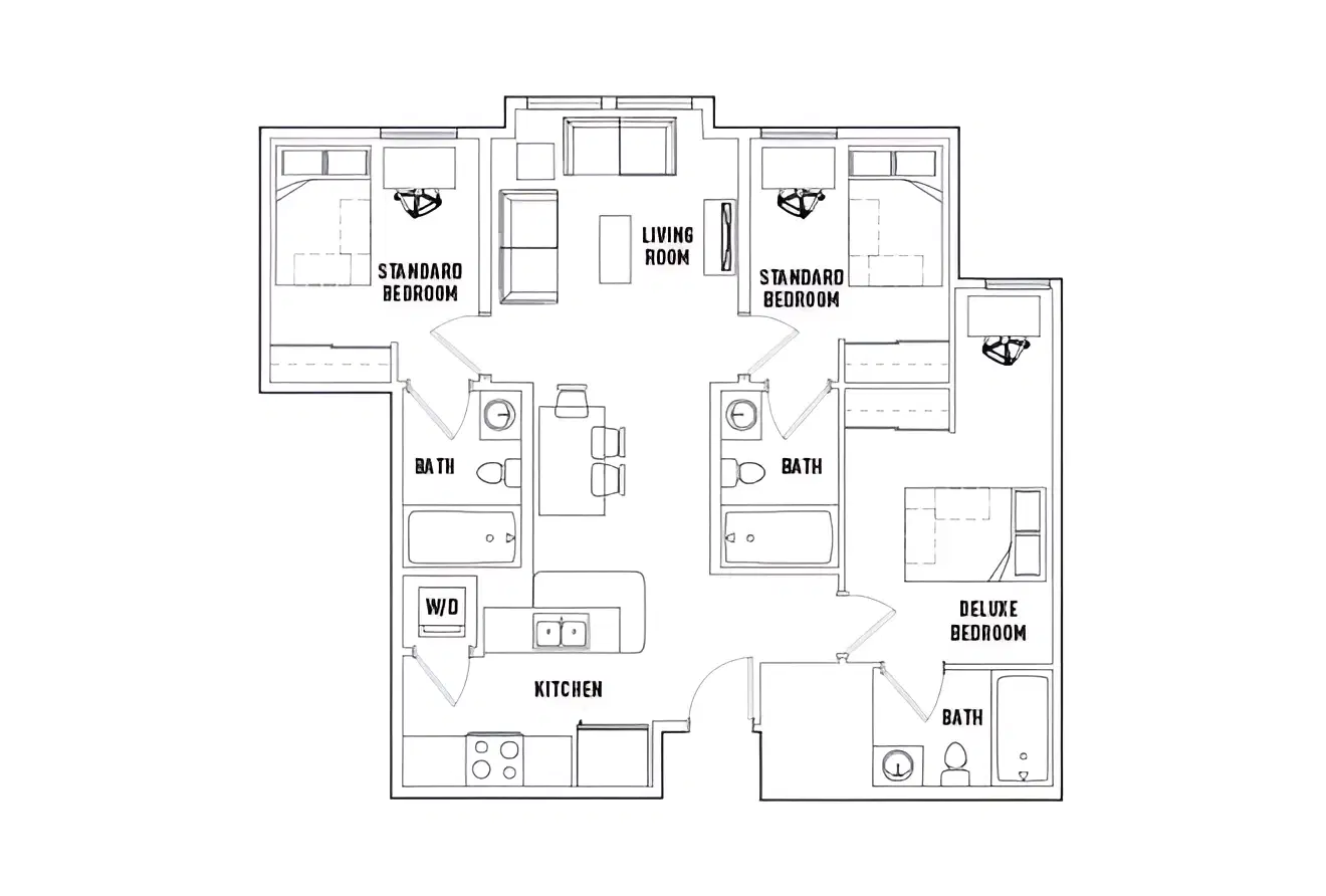 1200 West Marshall, Richmond – Room in 3 Bed - 3 Bath C