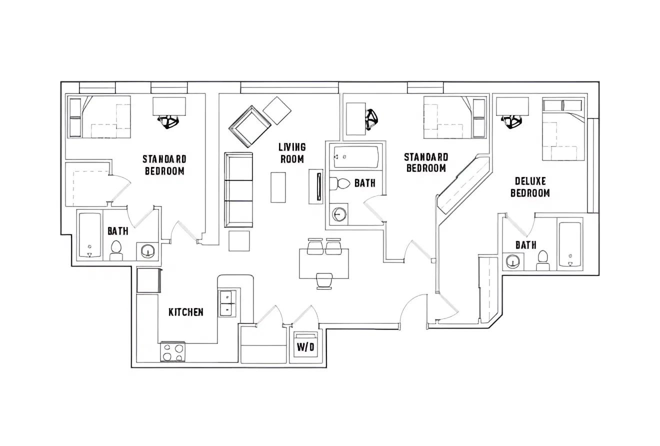 1200 West Marshall, Richmond – Room in 3 Bed - 3 Bath G