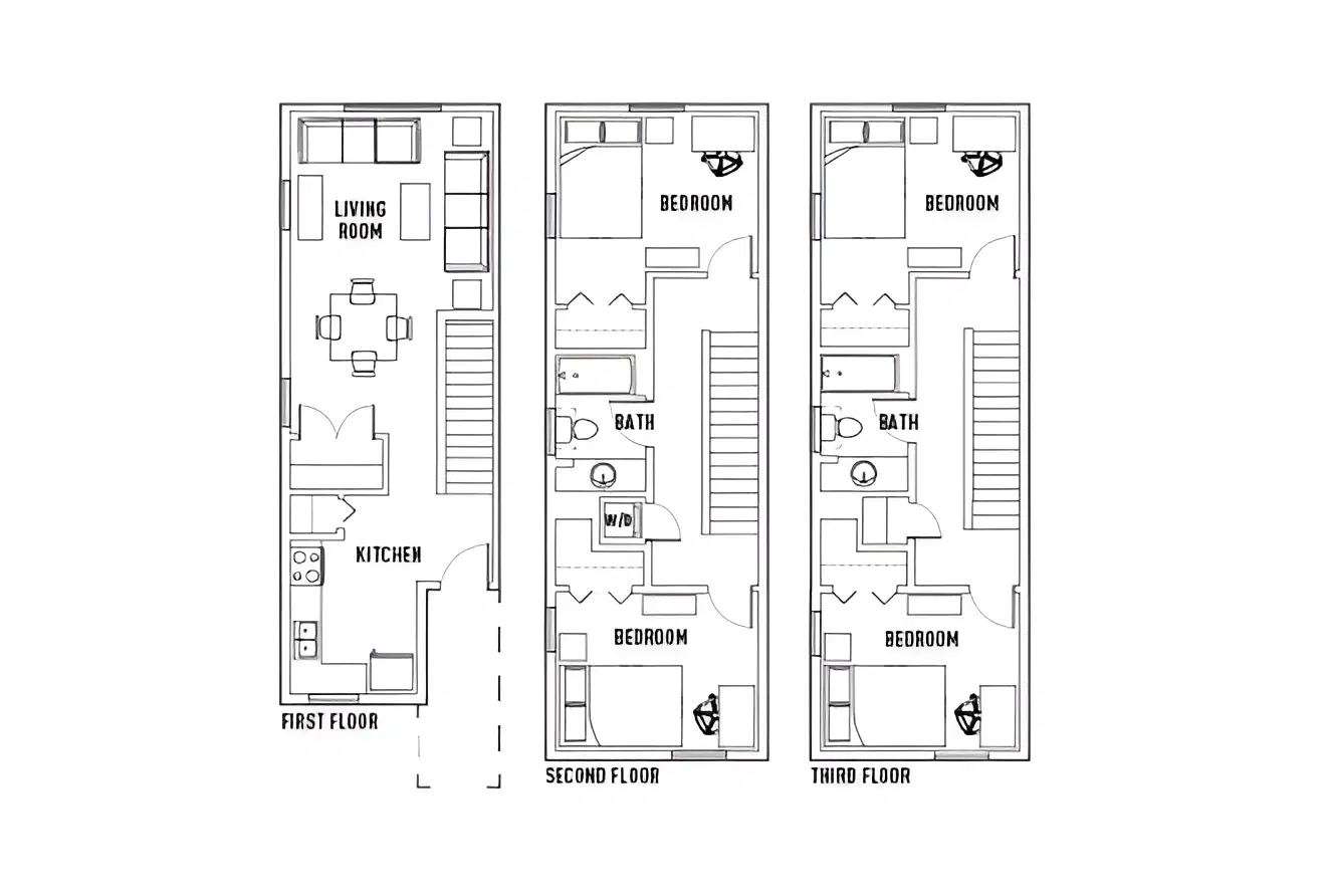 Park Point, Rochester – Room in 4 Bed - 2 Bath Townhome