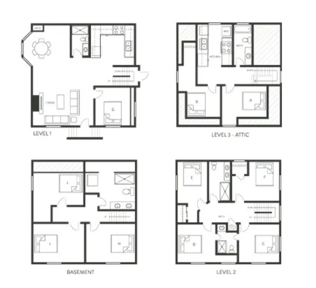 The View On Pavey Square, Columbus – House 2 | Room in 10 Bedroom 3 Bathroom
