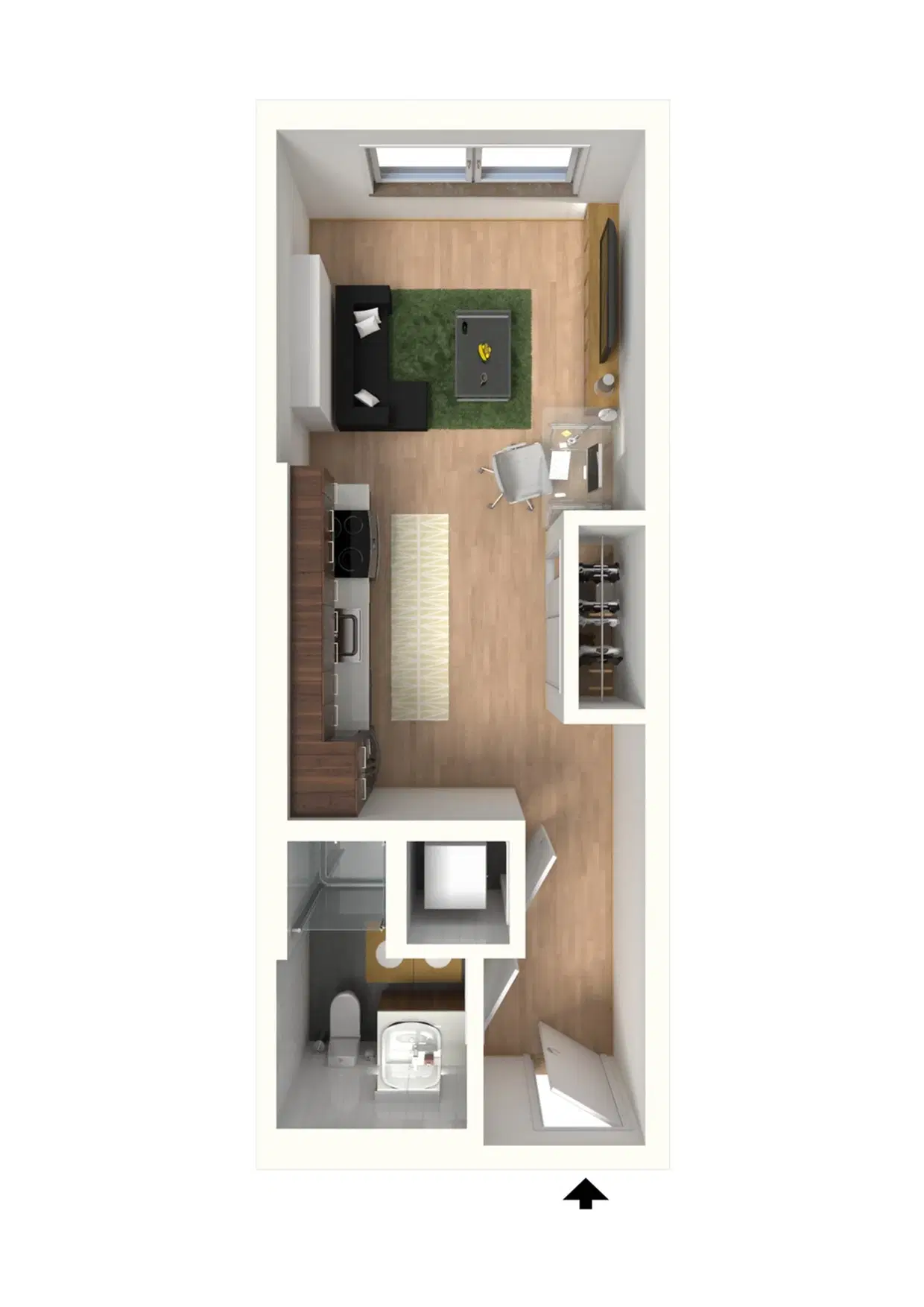 Landmark On Grand River, East Lansing – Studio | M2