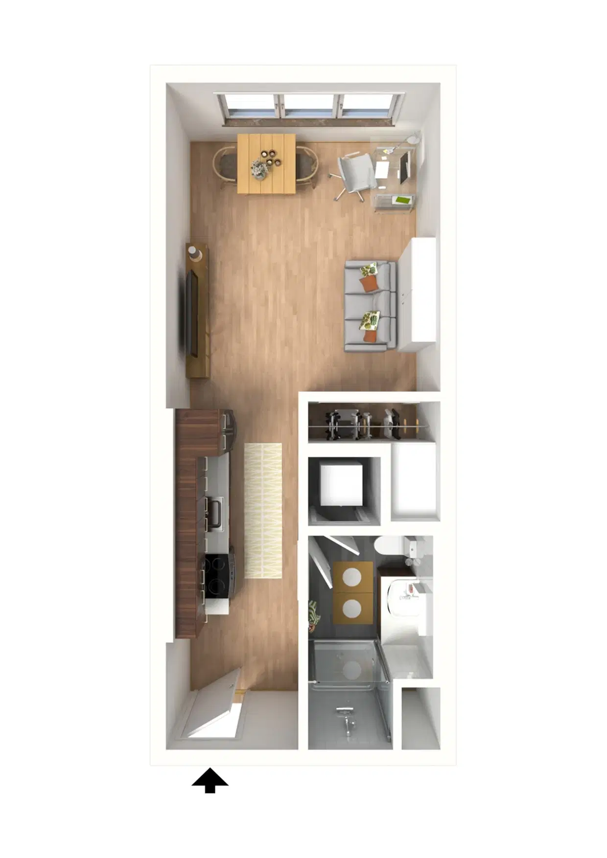 Landmark On Grand River, East Lansing – Studio | S2