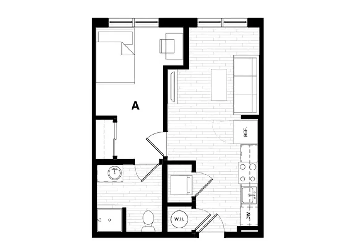 Uncommon Athens, Athens – 1x1 Premium Room in 1 Bedroom 1 Bathroom