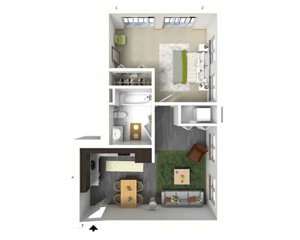 Stonefire Berkeley, Berkeley – Room in 1 Bedroom 1 Bathroom | A3