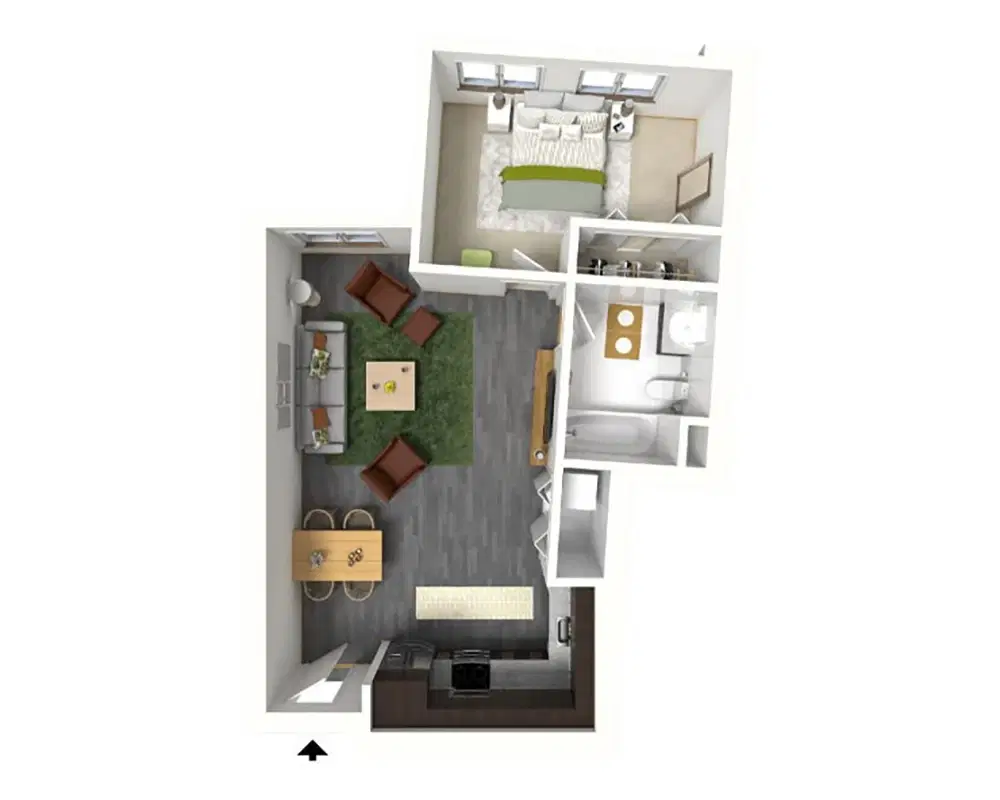 Stonefire Berkeley, Berkeley – Room in 1 Bedroom 1 Bathroom | A5