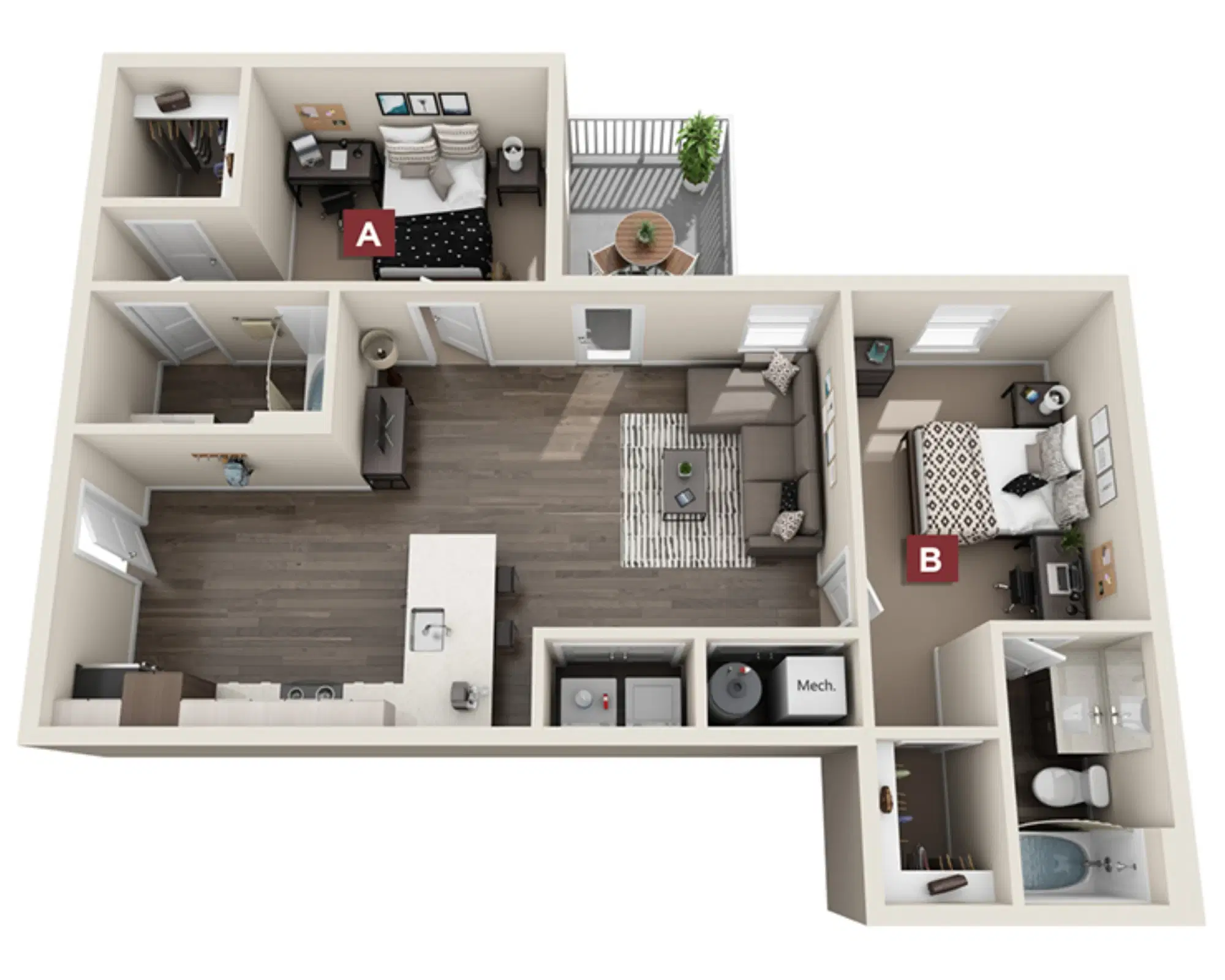 Standard Flagstaff, Flagstaff – The Boxelder Room in 2 Bedroom 2 Bathroom
