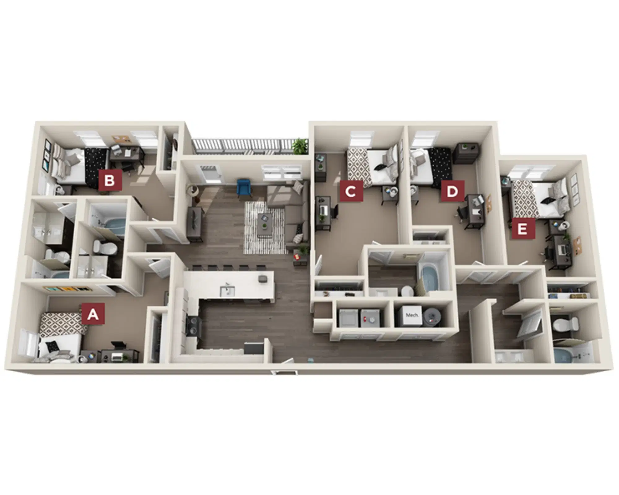 Standard Flagstaff, Flagstaff – The Hickory Room in 5 Bedroom 4 Bathroom