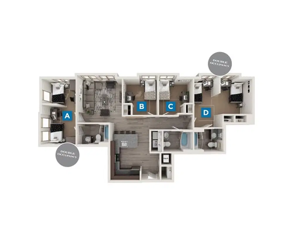 The Standard, Berkeley – Denmark Room in 4 Bedroom 3 Bathroom