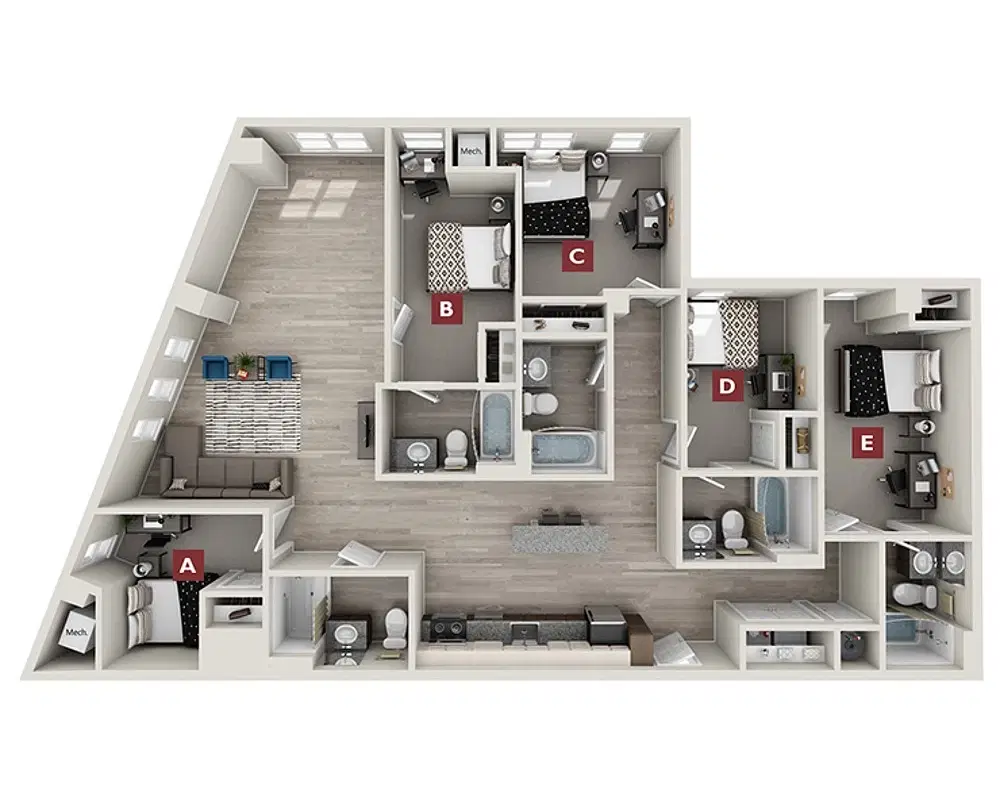 Standard at New Brunswick, New Brunswick – Forestdale - Premium Room in 5 Bedroom 5 Bathroom