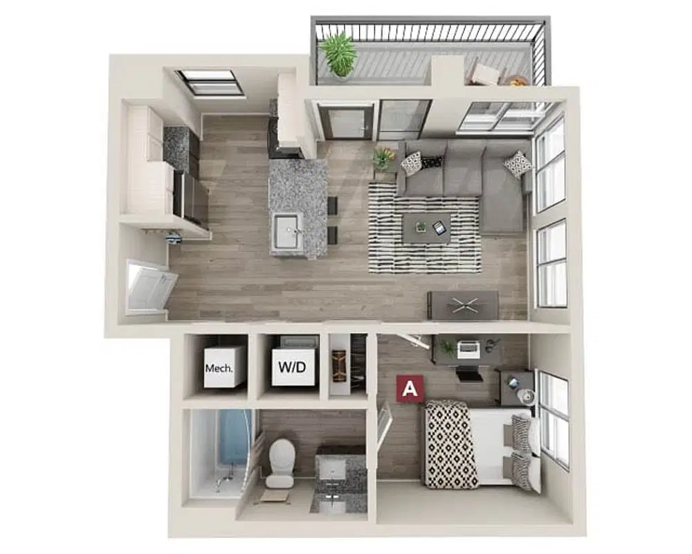 The Standard, Austin – Allister Room in 1 Bedroom 1 Bathroom