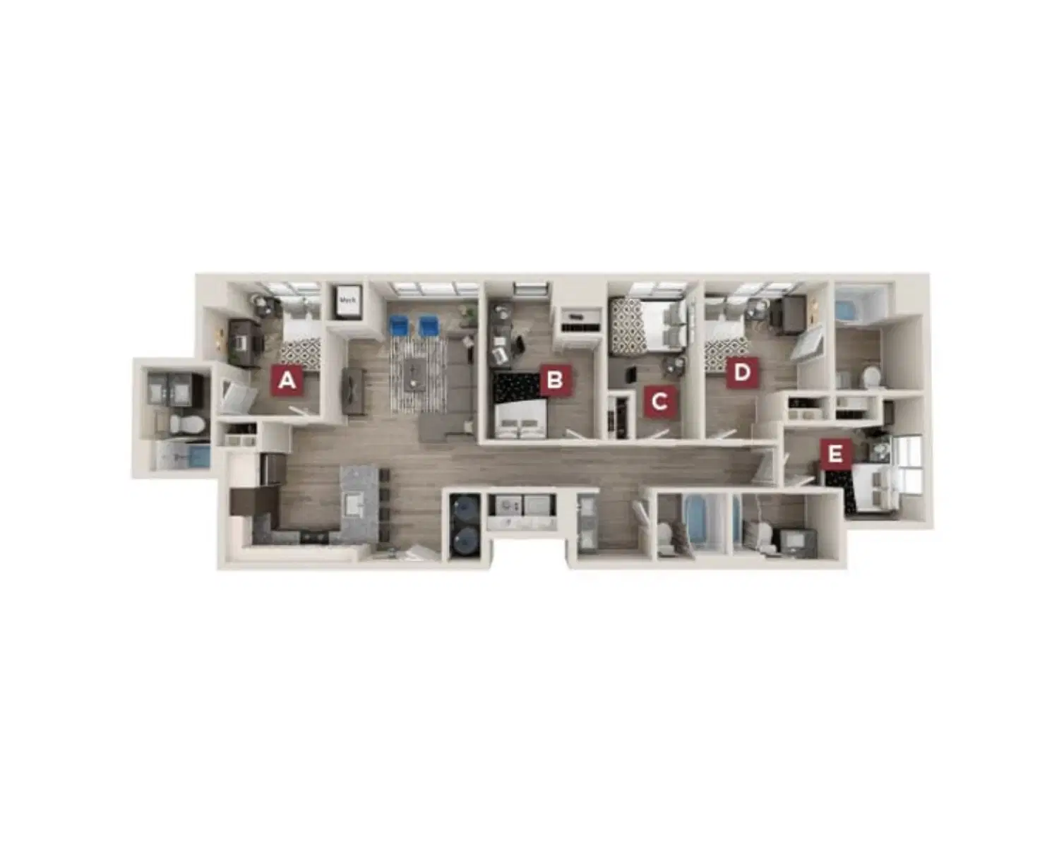 The Standard, Austin – Finchley Room in 5 Bedroom 4 Bathroom