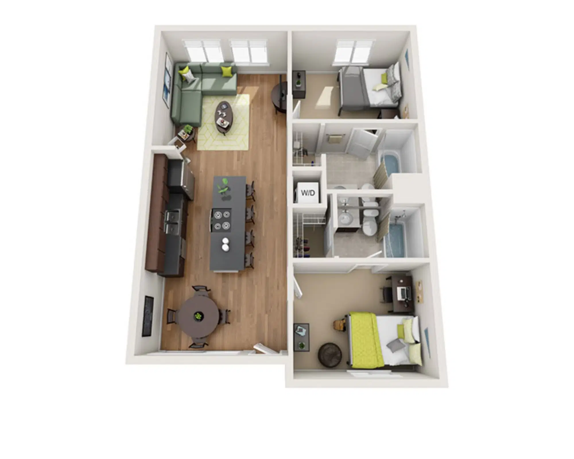 Sol At West Village, Davis – Ramble B2 Room in 2 Bedroom 2 Bathroom