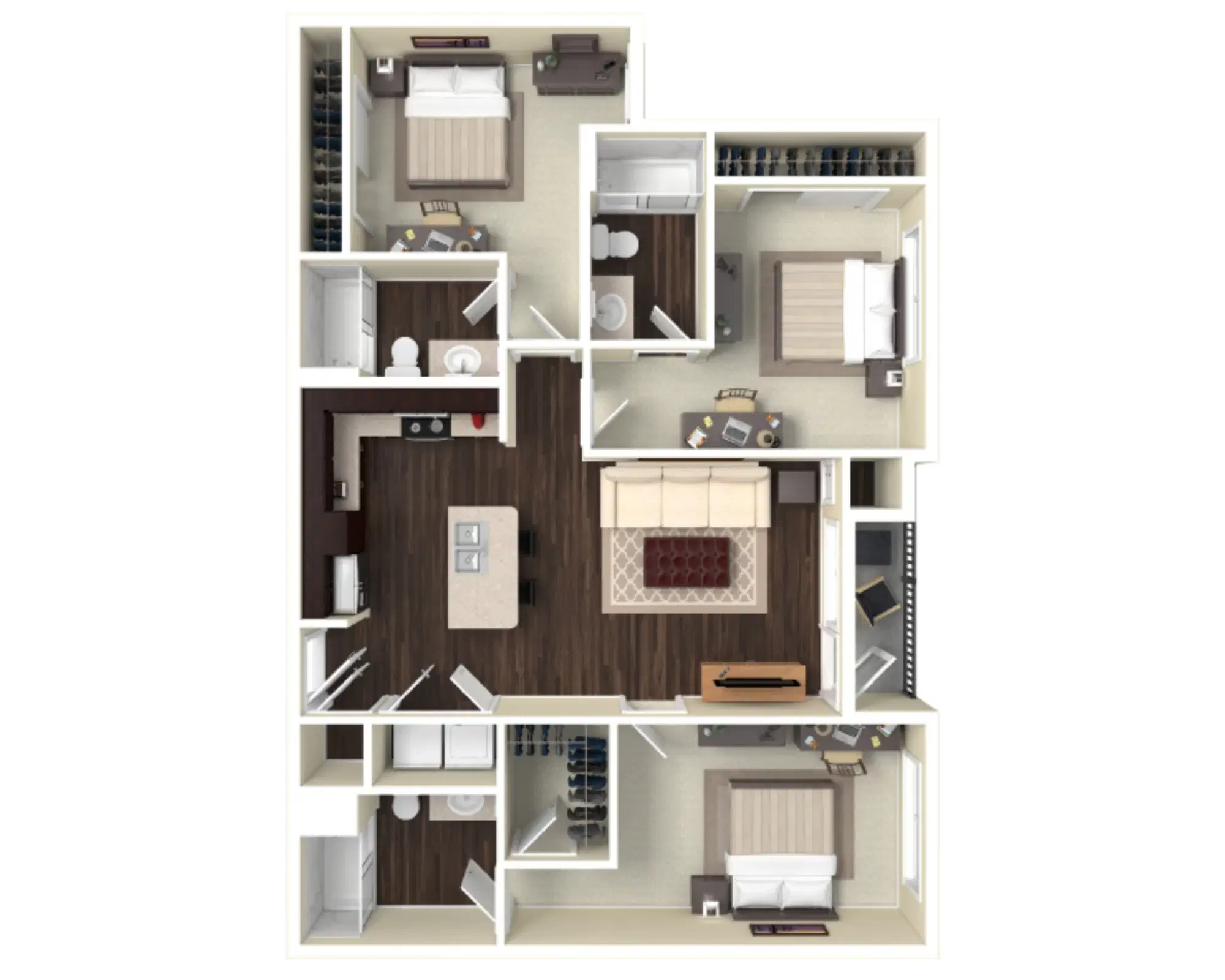 The Standard, St Louis – Room in 3 Bedroom 3 Bathroom | C1