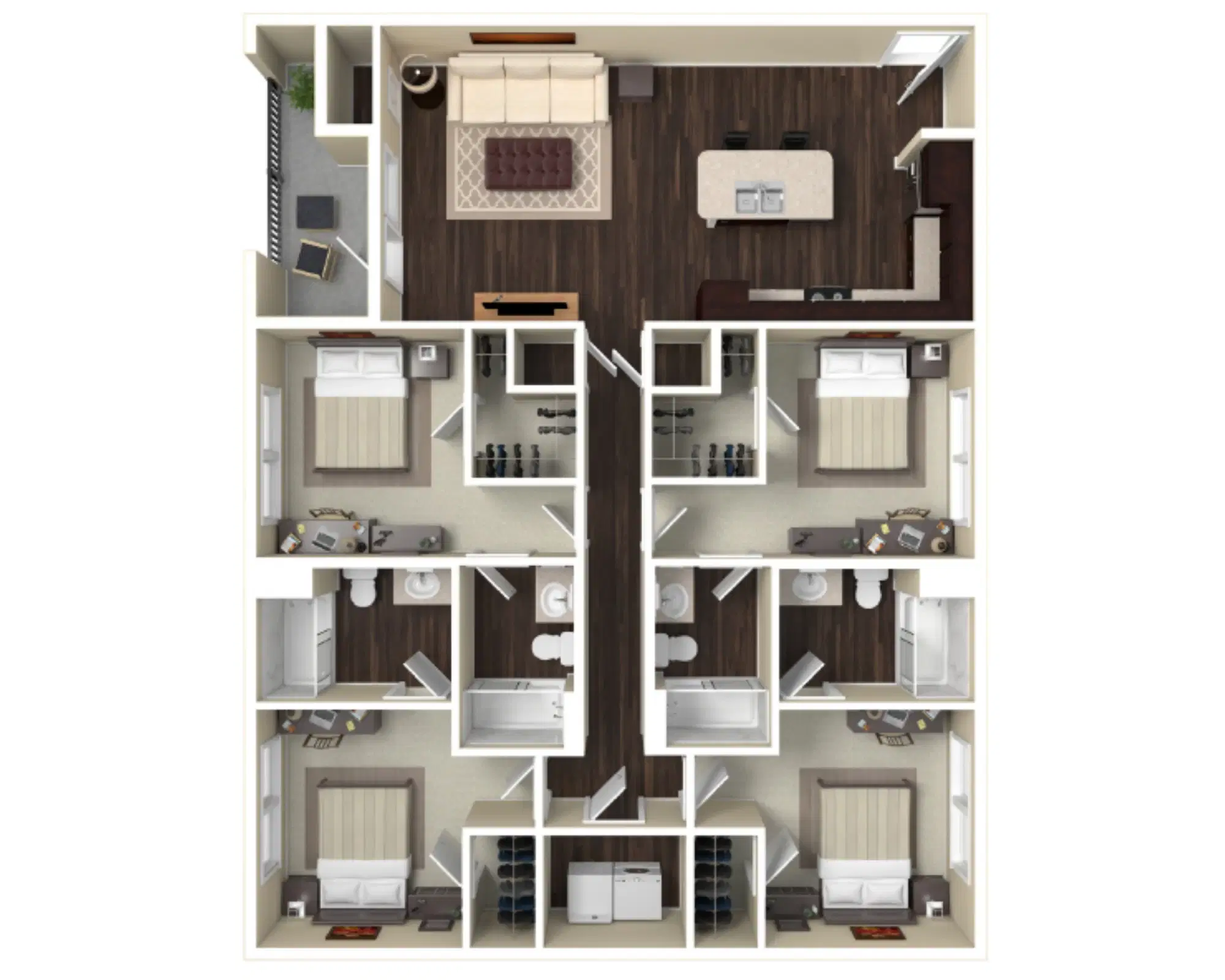 The Standard, St Louis – Room in 4 Bedroom 4 Bathroom | D3