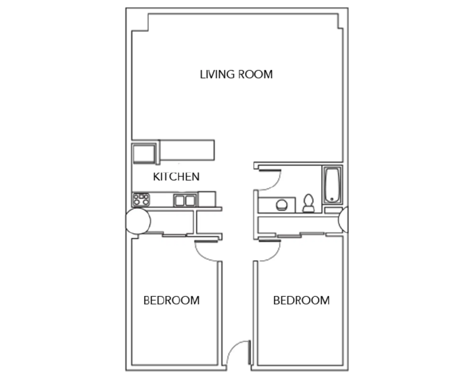 City Lofts, St Louis – Room in 2 Bedroom 1 Bathroom | 2I