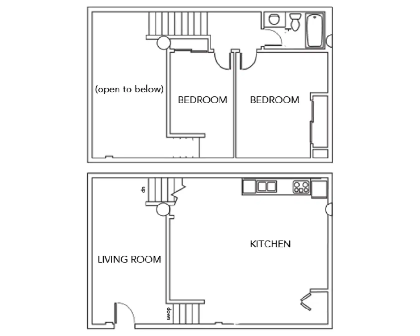 City Lofts, St Louis – Room in 2 Bedroom 1 Bathroom | 2L