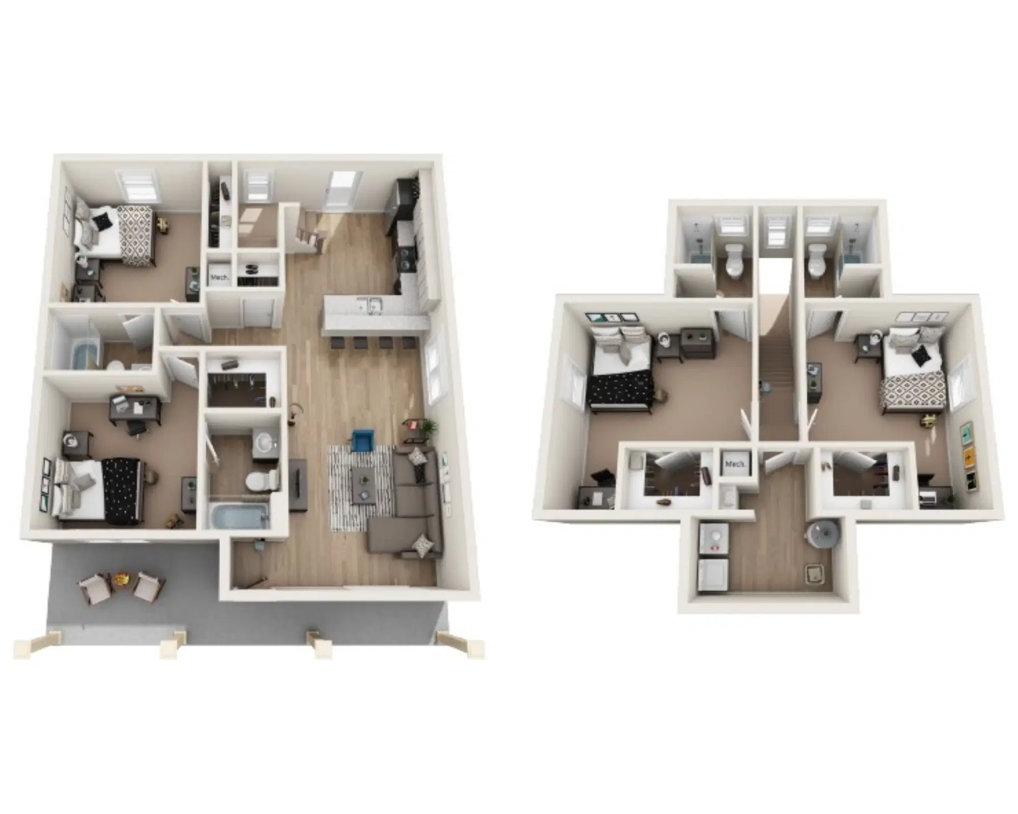 The Retreat At Denton, Denton – Thornberry Room in 4 Bedroom 4 Bathroom