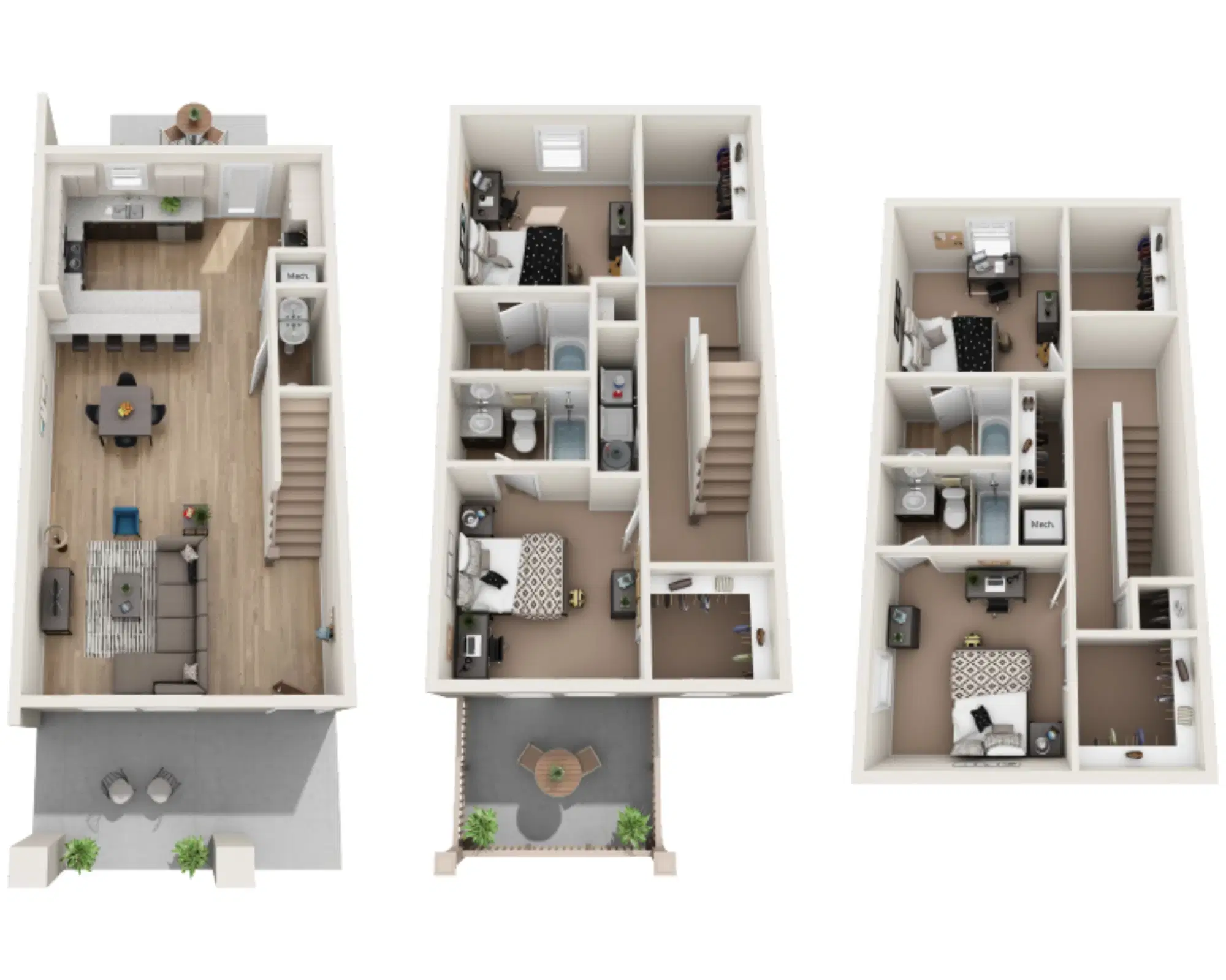 The Retreat At Denton, Denton – Lumpkin B Room in 4 Bedroom 4.5 Bathroom