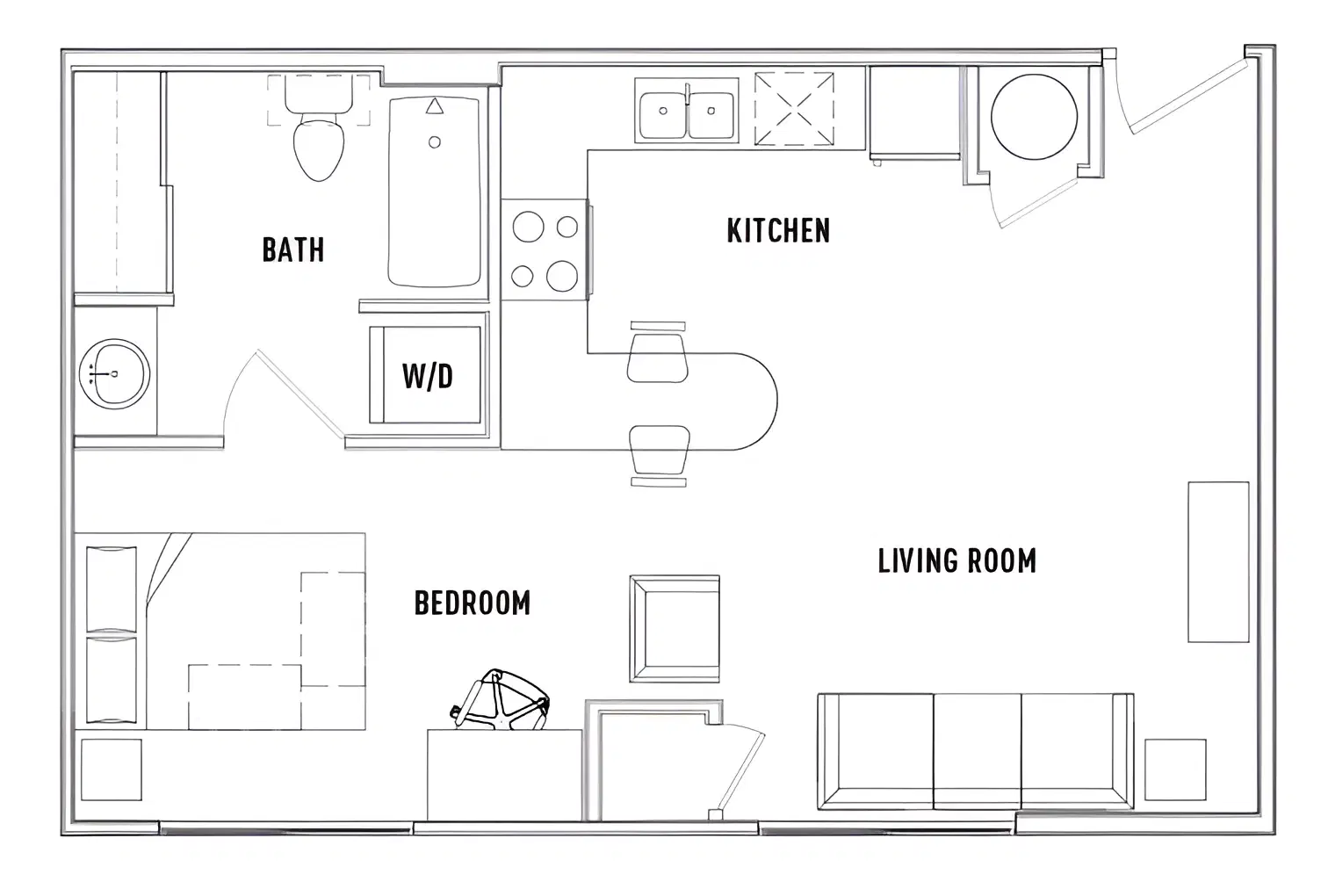 Villas At Chestnut Ridge, Amherst – Studio B