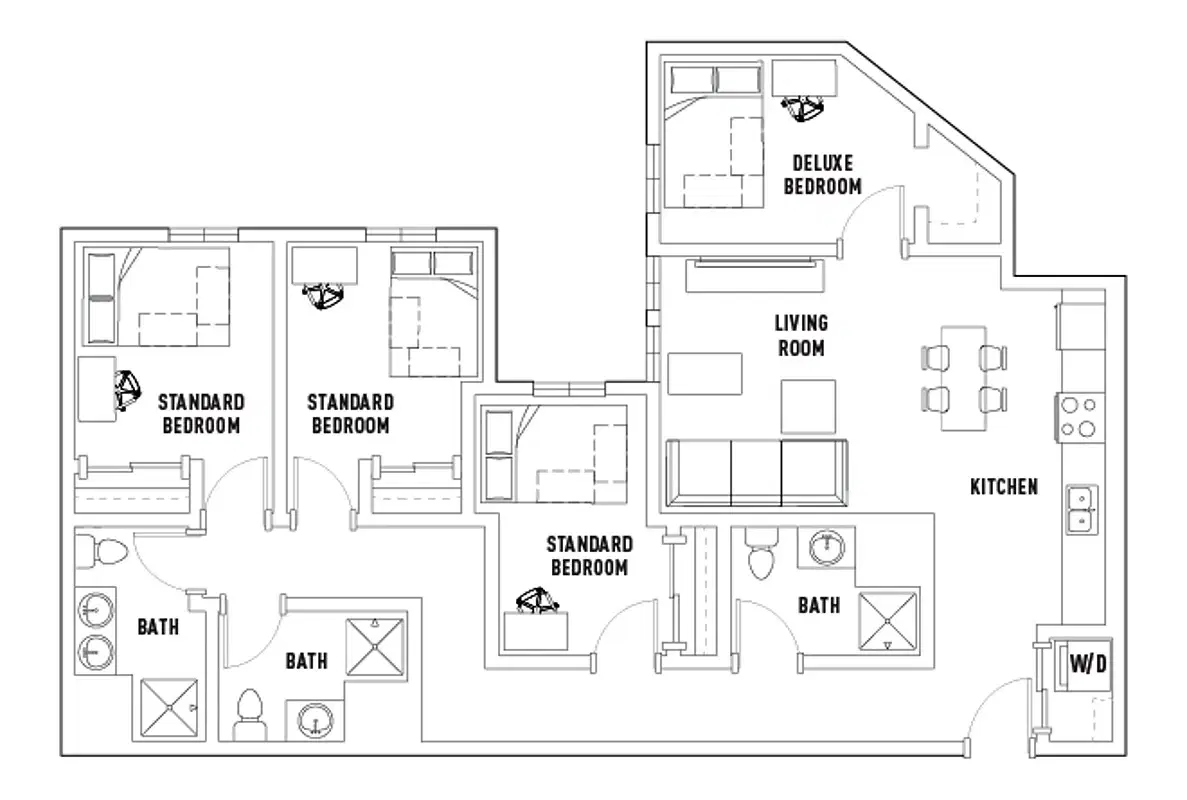 The Jack, Flagstaff – Room in 4 Bed - 3 Bath D