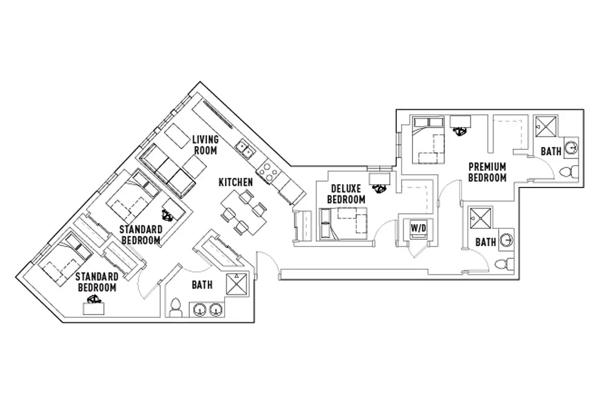 The Jack, Flagstaff – Room in 4 Bed - 3 Bath F