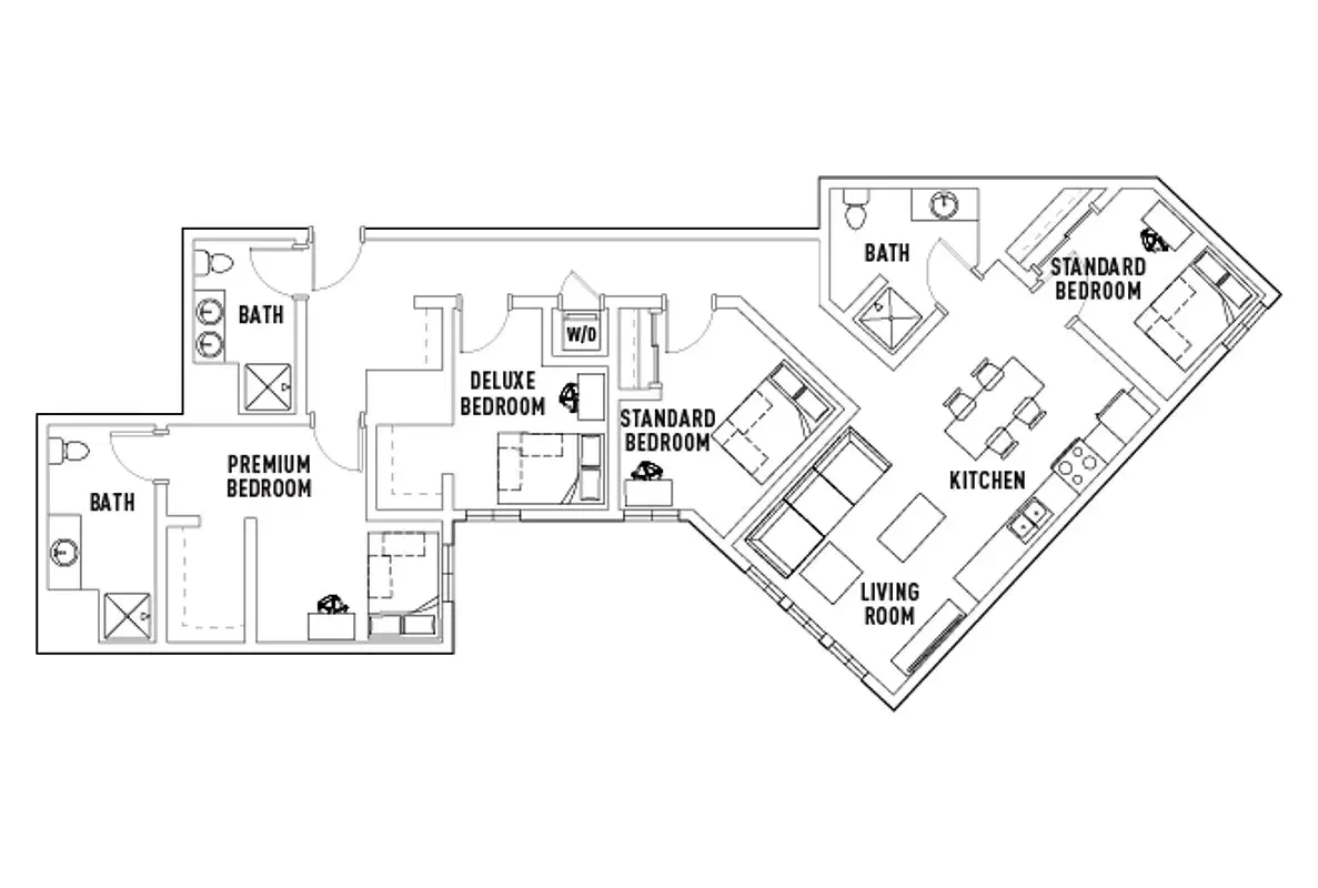 The Jack, Flagstaff – Room in 4 Bed - 3 Bath G
